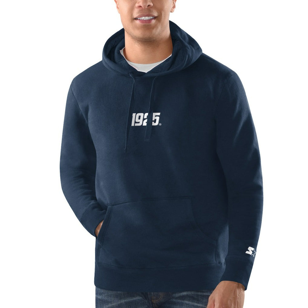 New York Giants Starter 1925 Collection Pullover Hoodie Navy