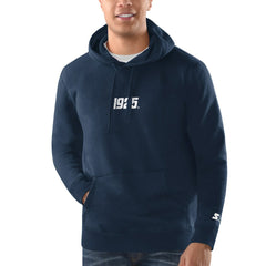 New York Giants Starter 1925 Collection Pullover Hoodie Navy
