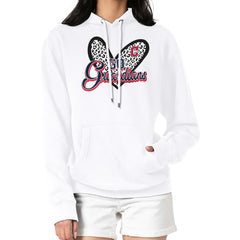 Cleveland Guardians G-III 4Her by Carl Banks Women's Leopard Heart Pullover Hoodie - White - MLB Online