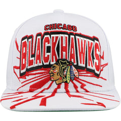 Chicago Blackhawks Mitchell & Ness Youth After Shock Snapback Hat - White - NHL 201693034