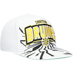 Boston Bruins Mitchell & Ness Youth After Shock Snapback Hat - White - NHL 201693039