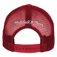 Chicago Bulls Youth Core Evergreen Trucker Adjustable Hat Red | Mitchell & Ness discount