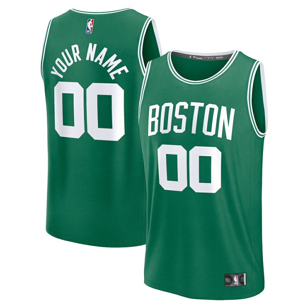 Boston Celtics Fast Break Custom Jersey Icon Edition Kelly Green | Fanatics discount