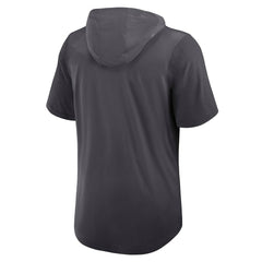 Nike Dallas Cowboys Tri-Blend Performance Hoodie T-Shirt Anthracite