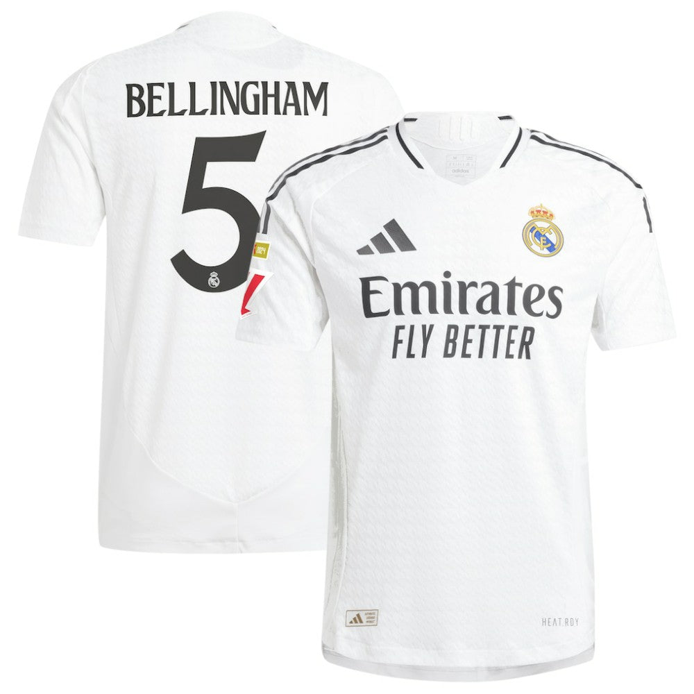 Jude Bellingham Real Madrid 2024/25 Home Player Jersey White - Adidas
