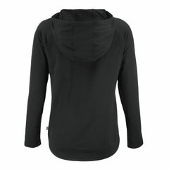 Denver Broncos Cutter & Buck Women's Coastline Epic Comfort Eco Recycled Long Sleeve Hoodie T-Shirt Black