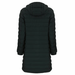 Green Bay Packers Cutter & Buck Women's Mission Ridge Repreve Eco Insulated Full-Zip Hoodie Long Puffer Jacket Black