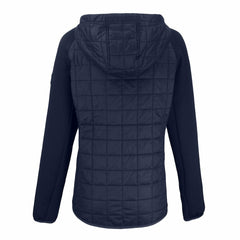 Chicago Bears Cutter & Buck Women's Rainier PrimaLoft Eco Hybrid Full-Zip Hoodie Jacket Navy