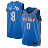 Jalen Williams Oklahoma City Thunder Unisex Swingman Replica Jersey Icon Edition Blue | Nike online