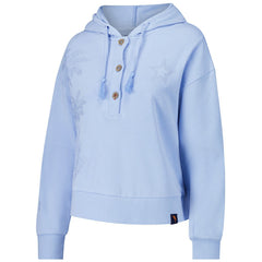 Dallas Cowboys Margaritaville Women's Island Dream Solid Pullover Hoodie Light Blue