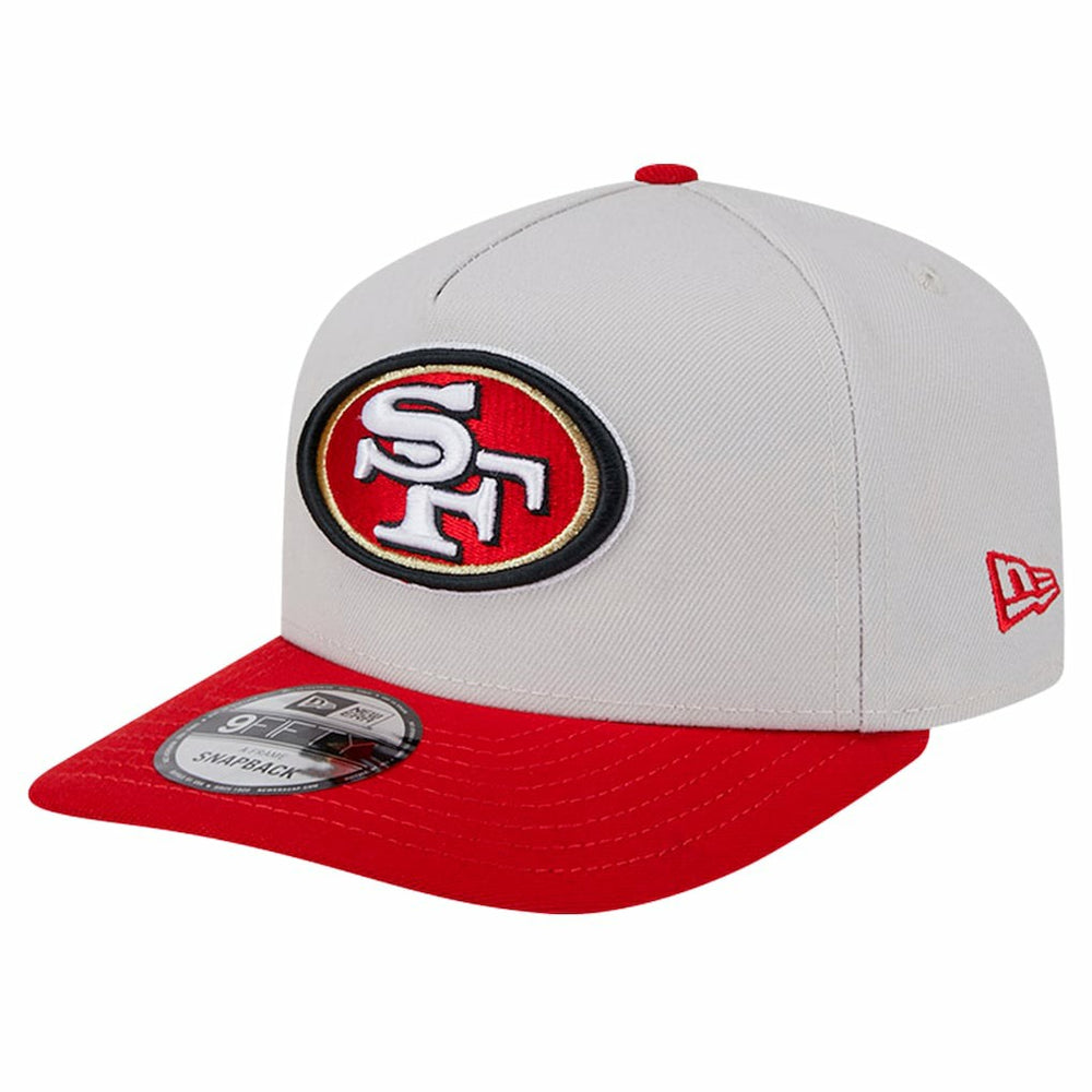 San Francisco 49ers New Era Decent 9FIFTY A-Frame Snapback Hat Stone