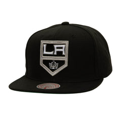 Los Angeles Kings Mitchell & Ness Core Top Spot Snapback Hat - Black - NHL 201700830