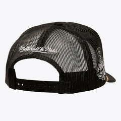 Los Angeles Kings Mitchell & Ness SOUL Collection Golden Stanley Cup Champions Trucker Adjustable Hat - Black - NHL 201700893