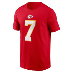 Nike Harrison Butker Kansas City Chiefs Name & Number T-Shirt Red