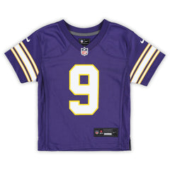 Nike J.J. McCarthy Minnesota Vikings Preschool Classic Player Game Jersey Purple