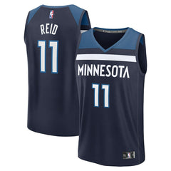 Naz Reid Minnesota Timberwolves Fast Break Replica Player Jersey Icon Edition Navy | Fanatics Lifestyle
