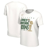 Boston Celtics Women's 2024 NBA Finals Champions Celebration Parade T-Shirt White | Nike outlet