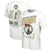 Boston Celtics 2024 NBA Finals Champions Celebration Roster T-Shirt White | Nike online