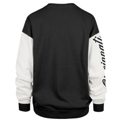 47 brand Cincinnati Bengals '47 Women's Double Header Rise Andie Pullover Sweatshirt Black