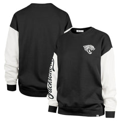 47 brand Jacksonville Jaguars '47 Women's Double Header Rise Andie Pullover Sweatshirt Black