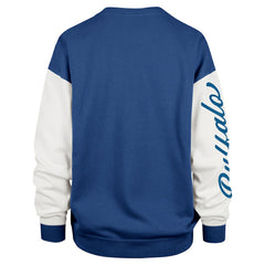 47 brand Buffalo Bills '47 Women's Double Header Rise Andie Pullover Sweatshirt Royal
