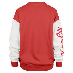 47 brand Kansas City Chiefs '47 Women's Double Header Rise Andie Pullover Sweatshirt Red