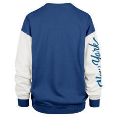 47 brand New York Giants '47 Women's Double Header Rise Andie Pullover Sweatshirt Royal