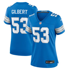 Nike DaRon Gilbert Detroit Lions Women's Game Jersey Blue