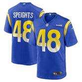 Nike Omar Speights Los Angeles Rams Game Jersey Royal