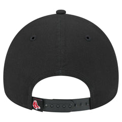 Boston Red Sox New Era 9FORTY A-Frame Adjustable Hat - Black - New Era Lifestyle