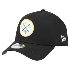 Oakland Athletics New Era 9FORTY A-Frame Adjustable Hat - Black - New Era on Sale