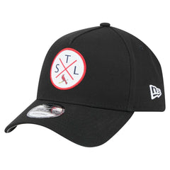 St. Louis Cardinals New Era 9FORTY A-Frame Adjustable Hat - Black - New Era on Sale