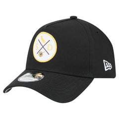 San Diego Padres New Era 9FORTY A-Frame Adjustable Hat - Black - New Era Sale