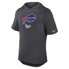 Nike Buffalo Bills Tri-Blend Performance Hoodie T-Shirt Anthracite