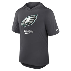 Nike Philadelphia Eagles Tri-Blend Performance Hoodie T-Shirt Anthracite