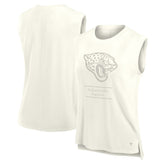Fanatics Jacksonville Jaguars Women's Studio Embrace Tank Top Cream