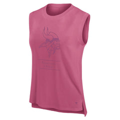 Fanatics Minnesota Vikings Women's Studio Embrace Tank Top Pink