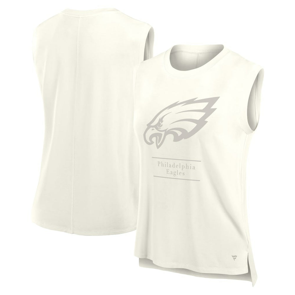 Fanatics Philadelphia Eagles Women's Studio Embrace Tank Top Cream