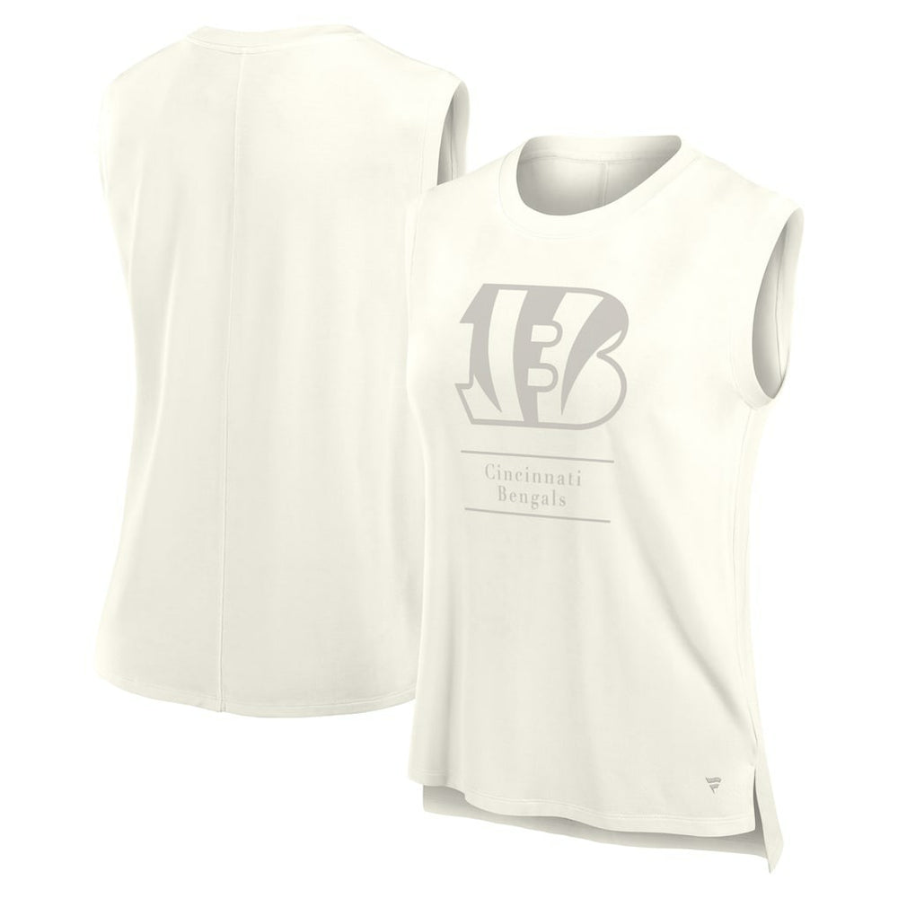Fanatics Cincinnati Bengals Women's Studio Embrace Tank Top Cream
