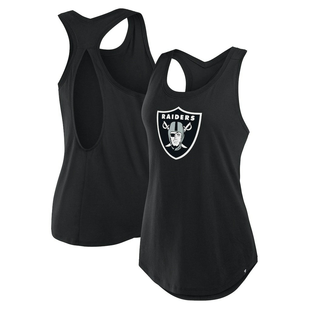 Fanatics Las Vegas Raiders Women's Iron Fan Tank Top Black
