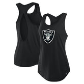 Fanatics Las Vegas Raiders Women's Iron Fan Tank Top Black