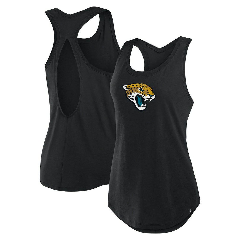 Fanatics Jacksonville Jaguars Women's Iron Fan Tank Top Black