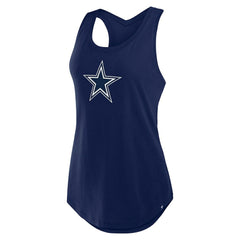 Fanatics Dallas Cowboys Women's Iron Fan Tank Top Navy