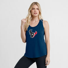Fanatics Houston Texans Women's Iron Fan Tank Top Navy
