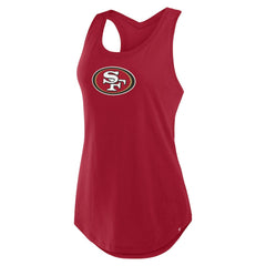 Fanatics San Francisco 49ers Women's Iron Fan Tank Top Scarlet