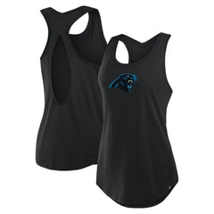 Fanatics Carolina Panthers Women's Iron Fan Tank Top Black
