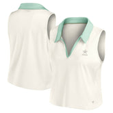 Fanatics Dallas Cowboys Women's Studio Wellness V-Neck Tank Top Cream