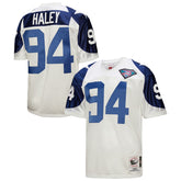 Mitchell & Ness Charles Haley Dallas Cowboys 1994 Authentic Throwback Retired Player Jersey White