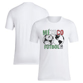 Mexico National Team Around The World T-Shirt White - Adidas outlet