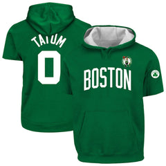Jayson Tatum Boston Celtics Big & Tall Short Sleeve Hoodie Kelly Green | Fanatics discount